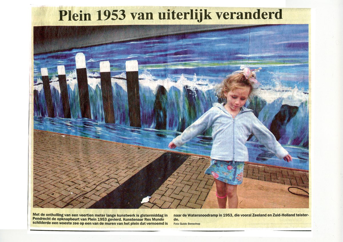 Krantenartikel Aquarius onthulling