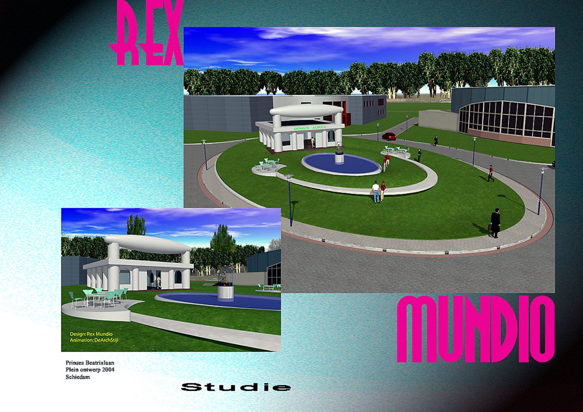 3D pleinontwerp Schiedam